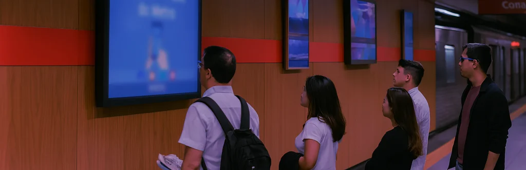 Midia Indoor no interior de São Paulo com a Viza Mídia